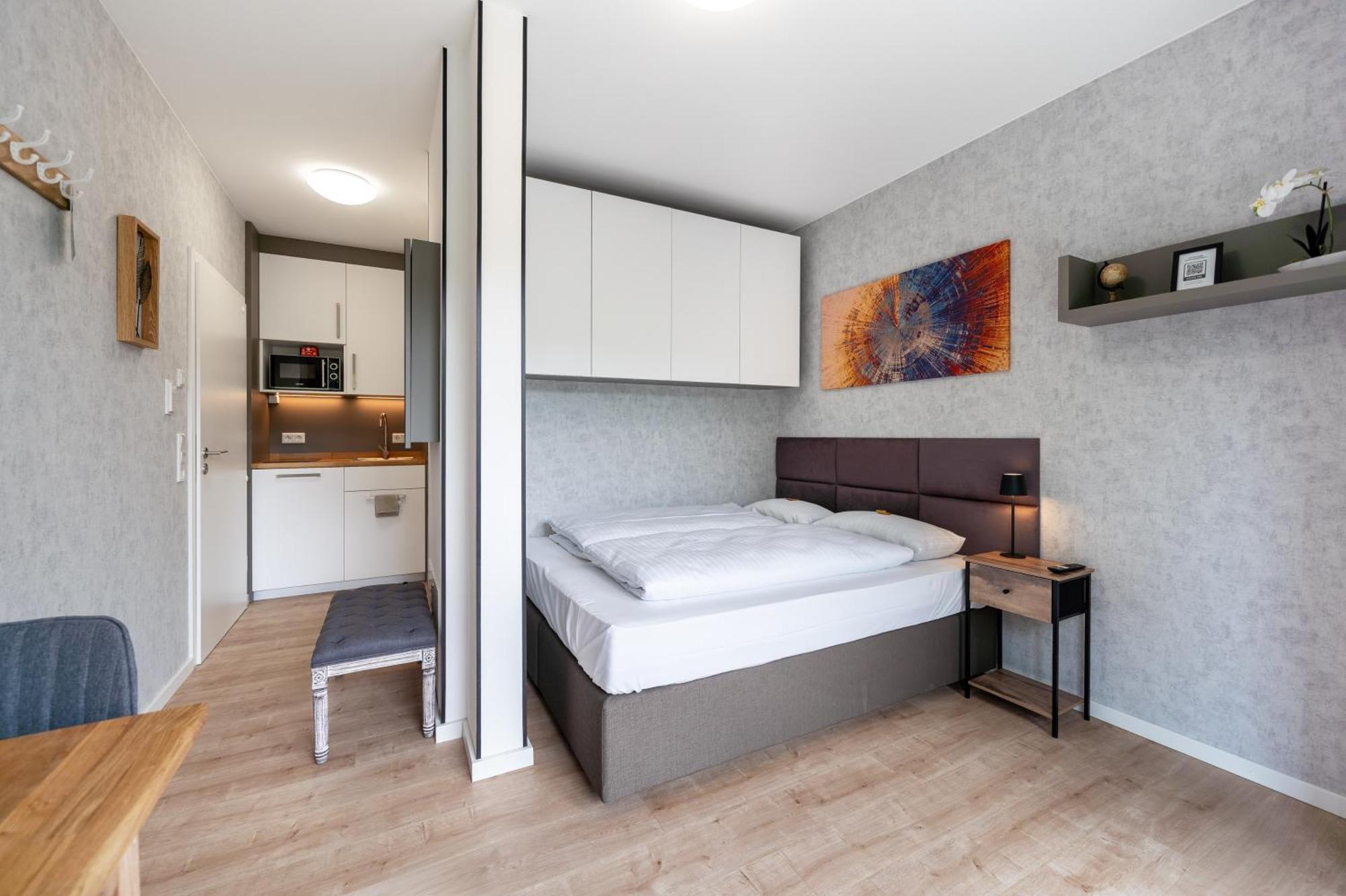 Smartliving Boardinghouse Bielefeld - 24H Check In 아파트 호텔 외부 사진